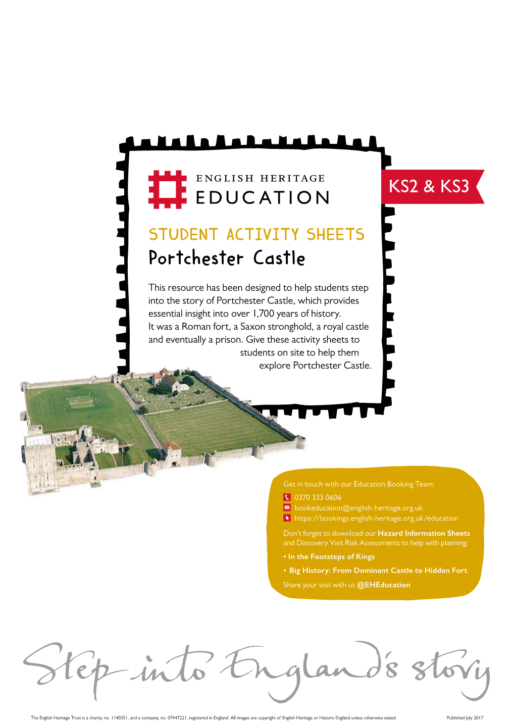 Portchester Castle Student Activity Sheets