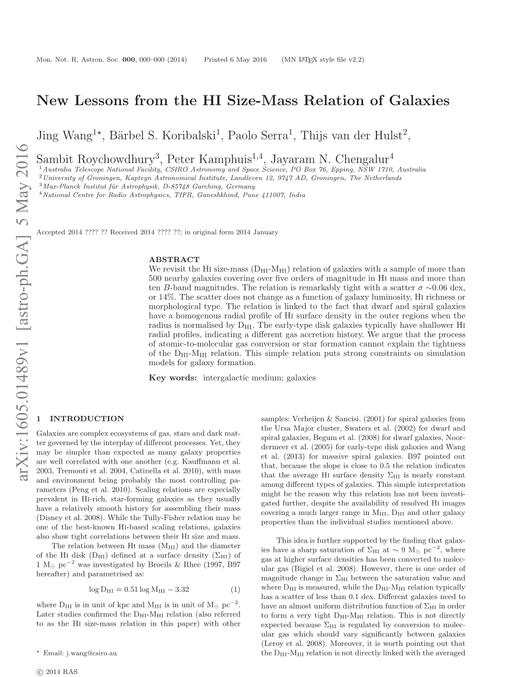 New Lessons from the HI Size-Mass Relation of Galaxies 3