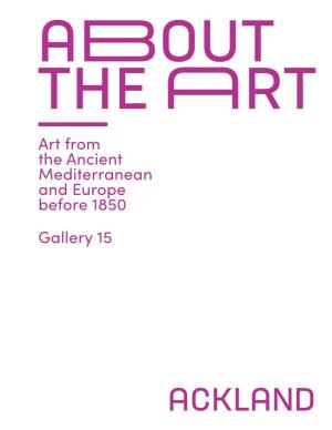 Art from the Ancient Mediterranean and Europe Before 1850 Gallery 15