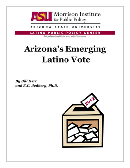 Arizona's Emerging Latino Vote