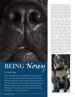 Being Nosey by Linda Tynan