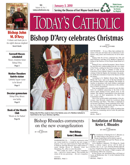 Bishop D'arcy Celebrates Christmas