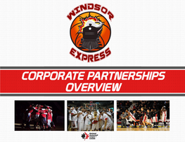Corporate Partnerships Overview