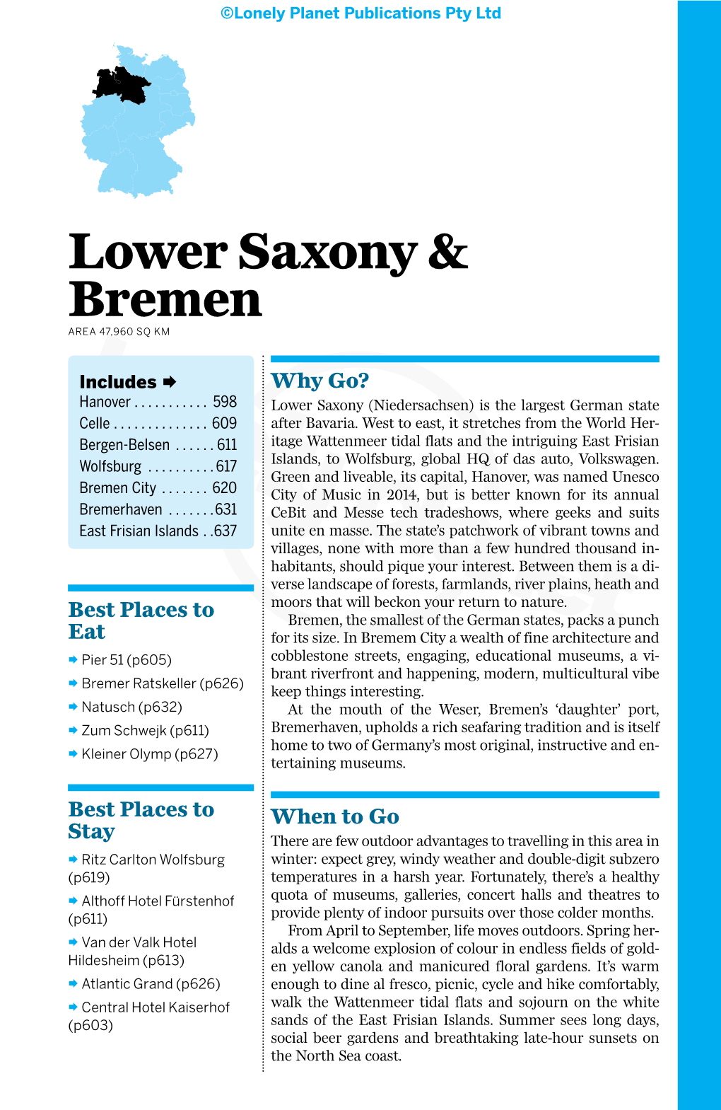 Lower Saxony & Bremen