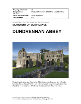 Dundrennan Abbey