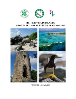 British Virgin Islands Protected Areas System Plan 2007-2017