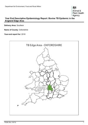 Oxfordshire (Edge Area) Year-End Report 2018