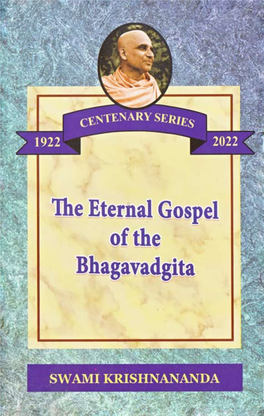 The Eternal Gospel of the Bhagavadgita
