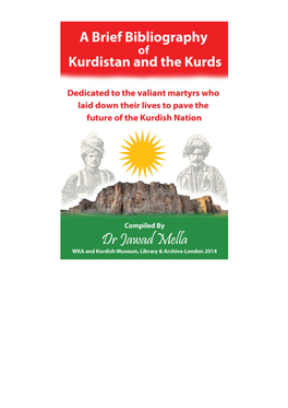 A Brief Bibliography of Kurdistan and the Kurds