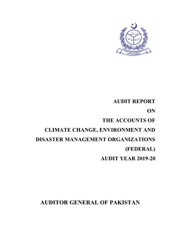 Department of the Auditor General of Pakistan