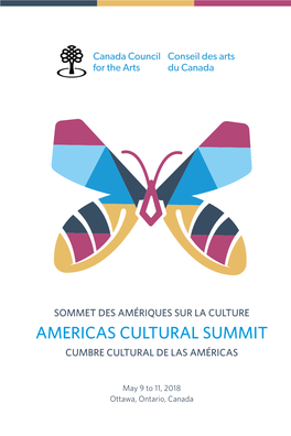 Americas Cultural Summit Cumbre Cultural De Las Américas