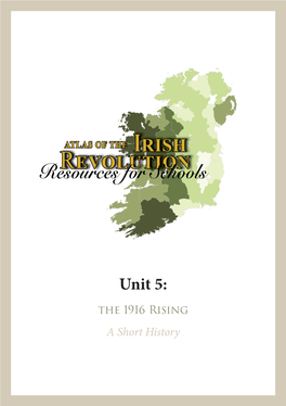 Atlas of the Irish Revolution Resources for Schools P