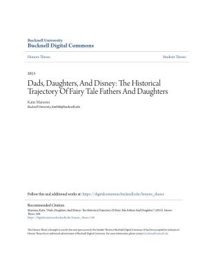 The Historical Trajectory of Fairy Tale Fathers and Daughters