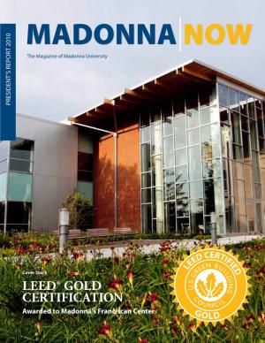 Leed® Gold Certification