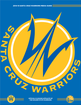 2014-15 Santa Cruz Warriors Media Guide