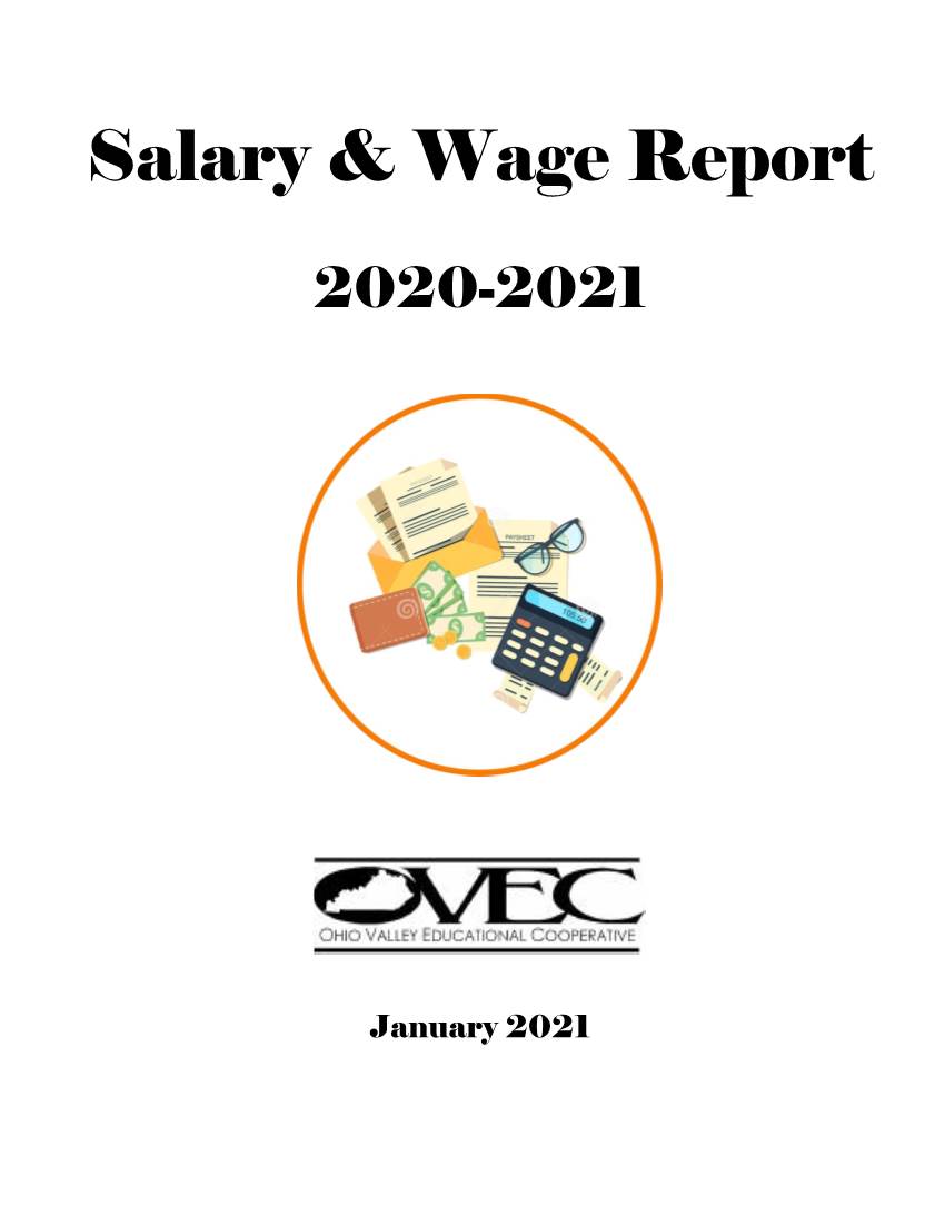 Salary and Wage Report 2020-2021
