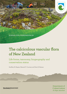 The Calcicolous Vascular Flora of New Zealand