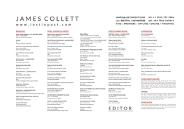 James Collett CV Oct 2020