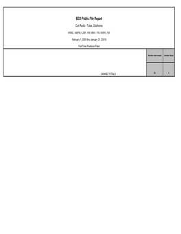 2009 EEO Public File Report in New Version of Excel.Xlsx