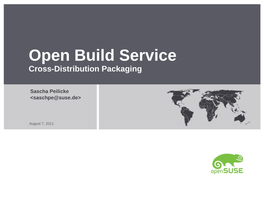 Open Build Service Cross-Distribution Packaging