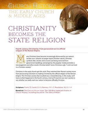Christianity State Religion