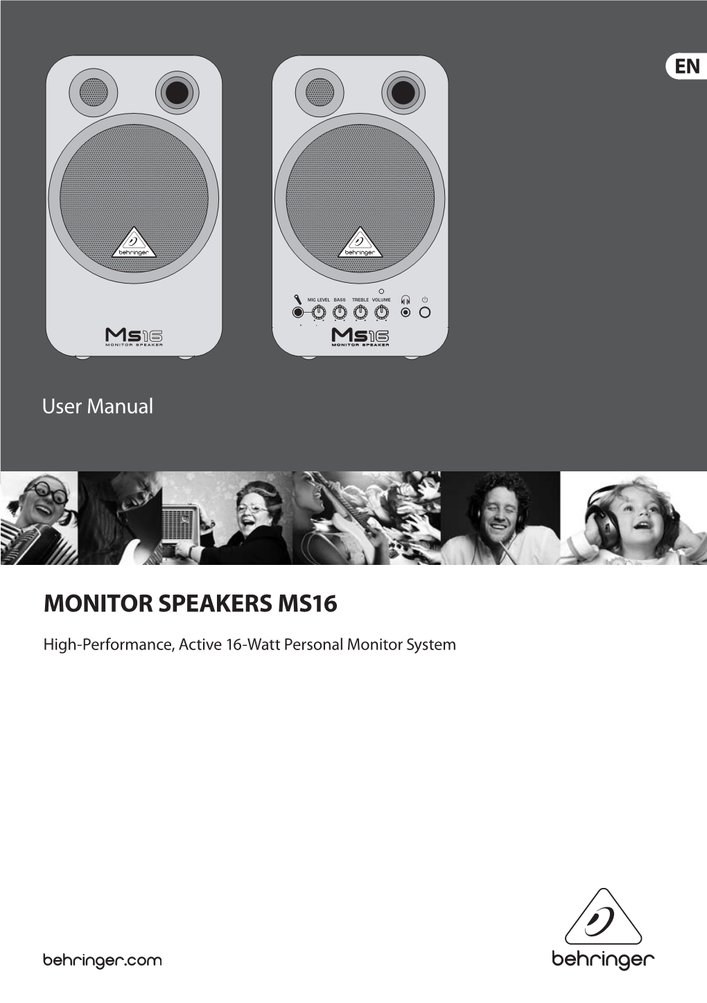 Monitor Speakers Ms16