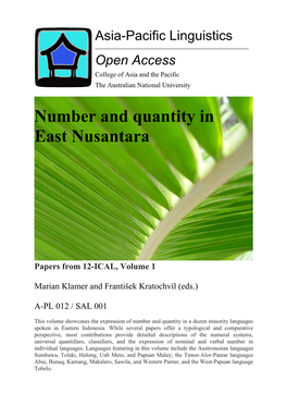 Number and Quantity in East Nusantara
