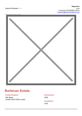 Barbican Estate