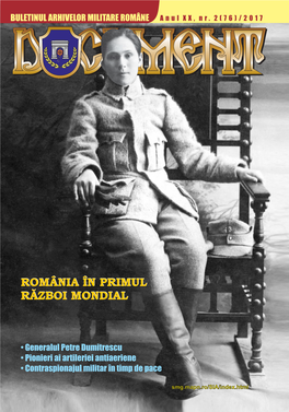 România În Primul Război Mondial