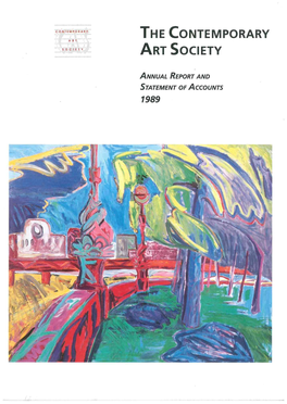 Contemporary Art Society Annual Report 1989
