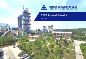 March 2021 2020 Annual Results Presentation