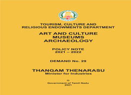 Art and Culture Museums Archaeology Thangam