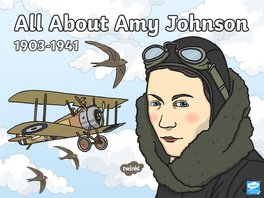 Who Was Amy Johnson?