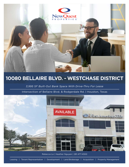 10080 Bellaire Blvd. - Westchase District