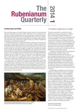The Rubenianum Quarterly