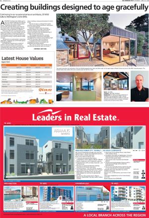 DOMINION POST SATURDAY, JUNE 20, 2015 Creating Buildings Designed to Age Gracefully