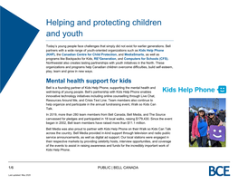 Helping and Protecting Children and Youth