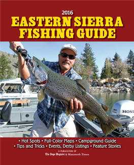 Eastern Sierra Fishing Guide