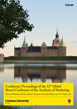 Conference Proceedings of the 12Th Global Brand Conference Of