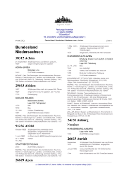 Bundesland Niedersachsen - Achim Seite 1