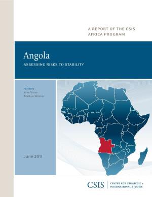 Angola Assessing Risks to Stability