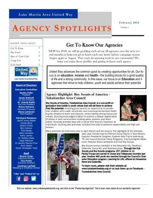 Agency Spotlights