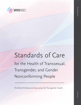 WPATH Standards of Care, Version 7