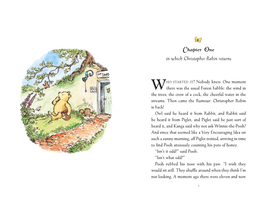 The Hundred Acre Wood Christopher Robin Returns