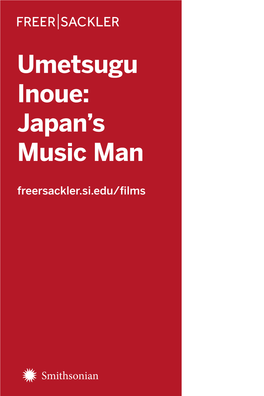 Umetsugu Inoue: Japan's Music