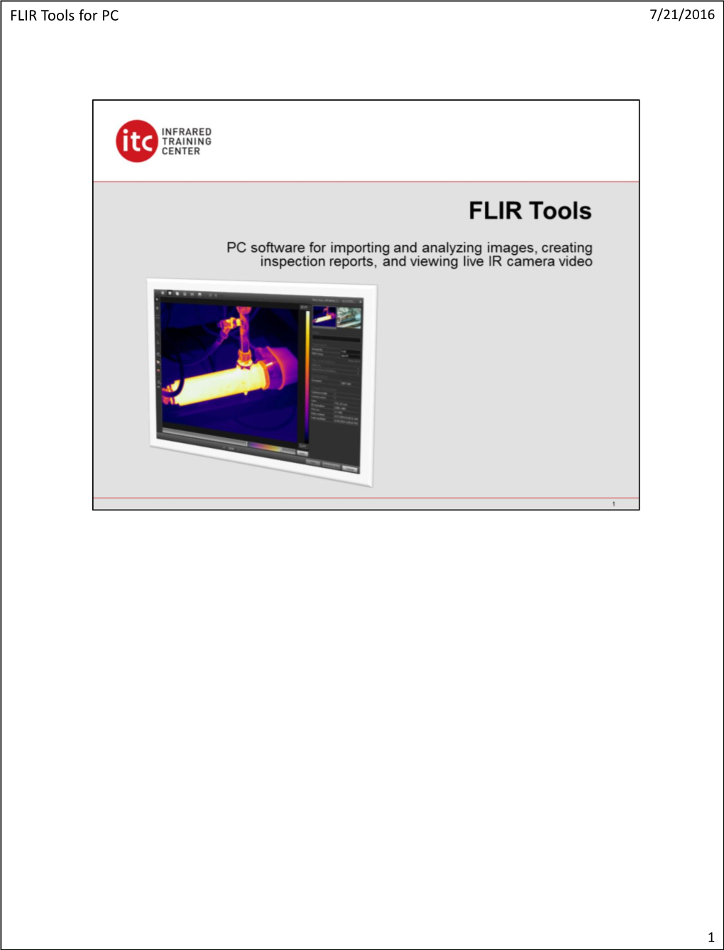 FLIR Tools User Guide