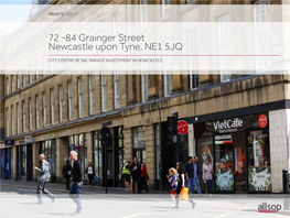 72 -84 Grainger Street Newcastle Upon Tyne, NE1 5JQ