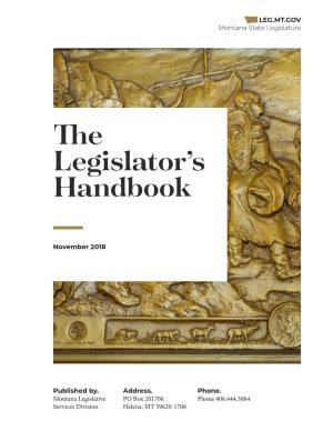 The Legislator's Handbook
