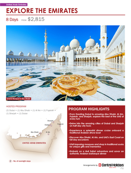 Explore the Emirates