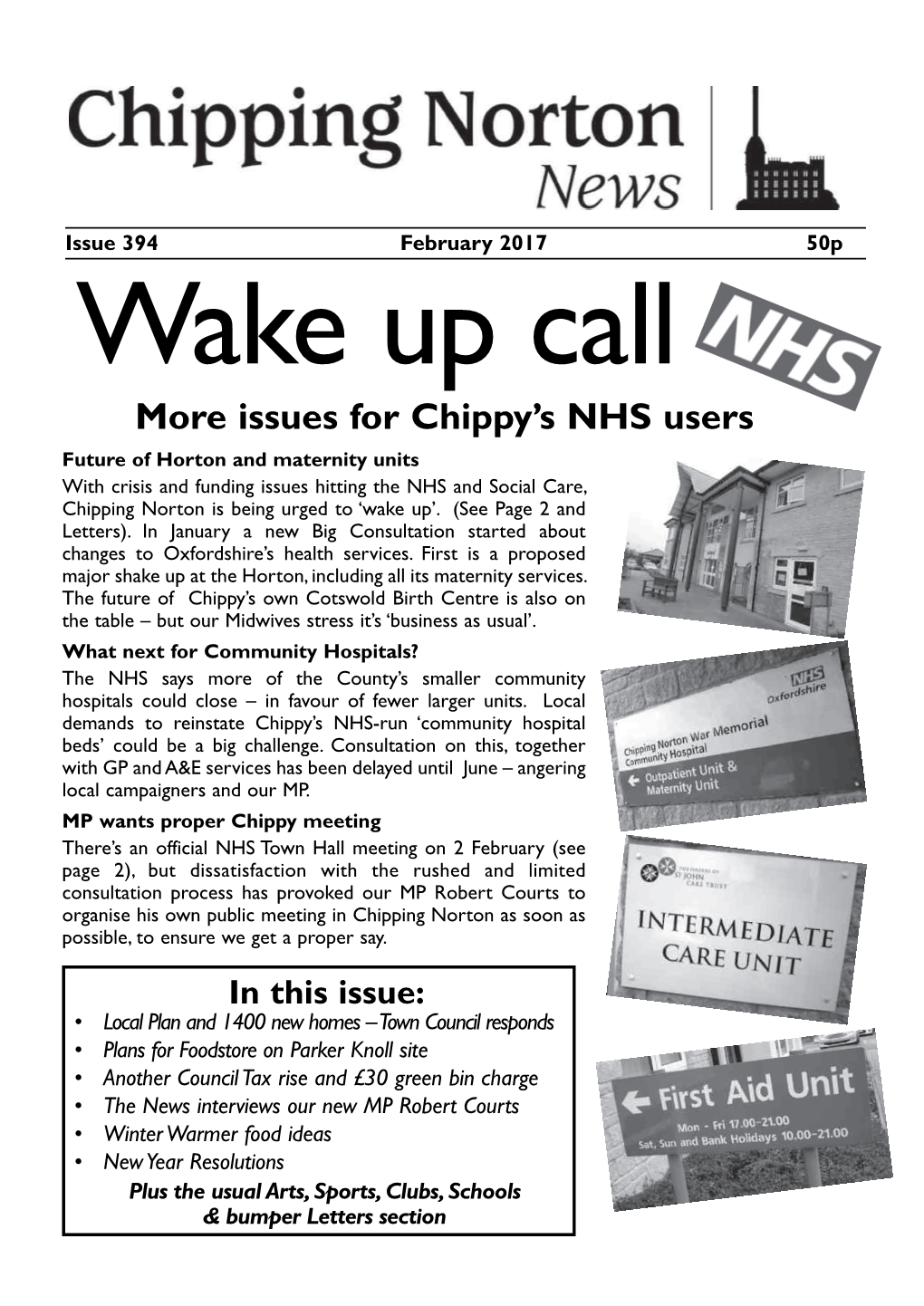 Issues for Chippy's NHS Users